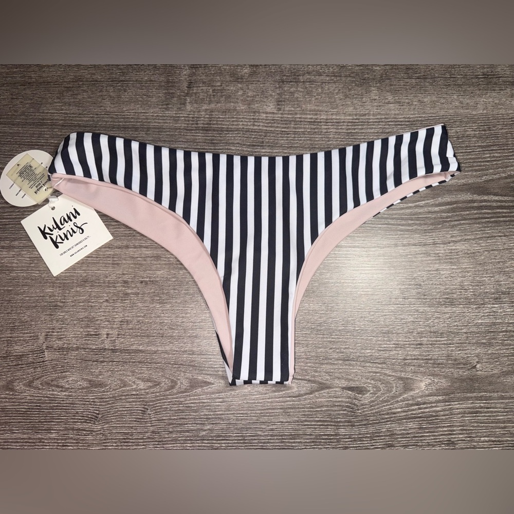 NWT KULANI KINIS women’s bikini bottoms sz L ✨